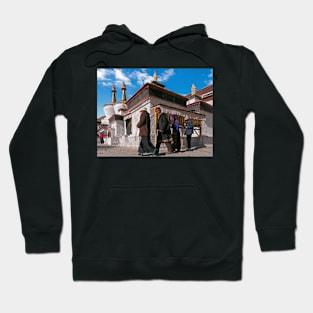 Circumambulate. Shygatse Monastery, Tibet. Hoodie